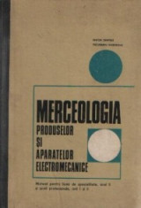 Merceologia produselor si aparatelor electromecanice foto