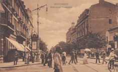 Carte Postala - Bucuresti - Bulevardul Academiei foto