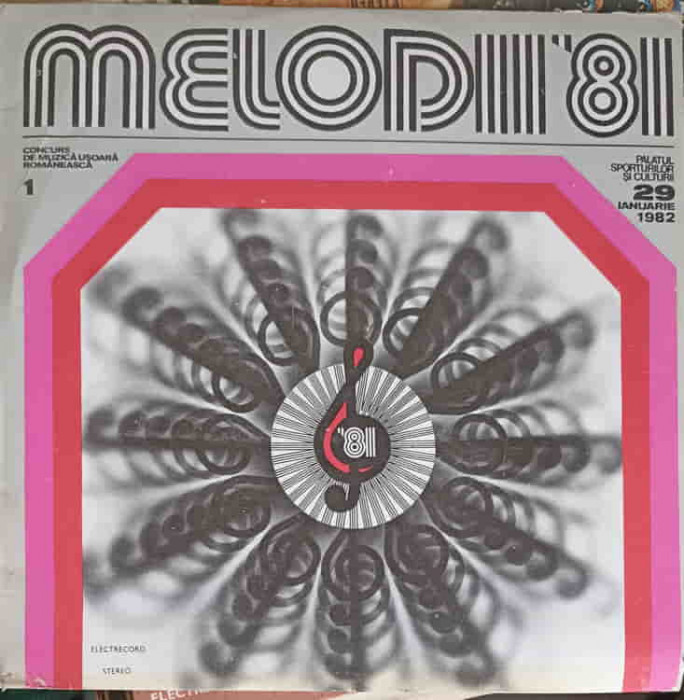 Disc vinil, LP. MELODII 81-COLABORATORI
