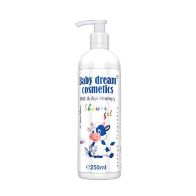 Gel de Dus Baby Dream Cosmetics Milk Api-Therapy 250 mililitri Pro Natura foto
