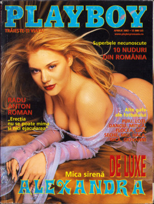 Playboy Romania aprilie 2002 foto