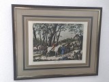 Gravură Litografie Carle Vernet
