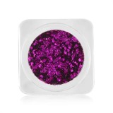 Decorațiuni nail art &ndash; cercuri &icirc;n culori metalice - fucsia, no. 9, INGINAILS