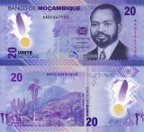 MOZAMBIC 20 meticais 2024 polymer UNC!!!
