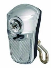 FAR LANTERNA - CITY 2 LED-uri Albe SUPER BRIGHT 2 Functii + Catadioptri PowerTool TopQuality