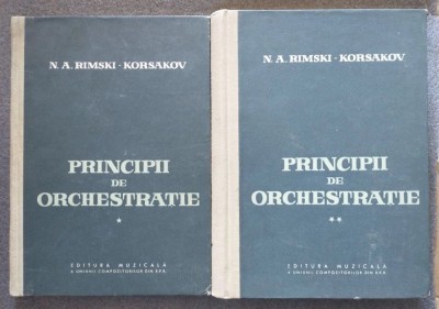 N.A. Rimski-Korsakov - Principii de orchestrație (1959; 2 vol.) foto
