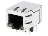 Soclu RJ45 8p8c Ecranat cu LED
