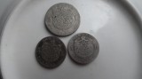 3 MONEDE ROMANIA 1881