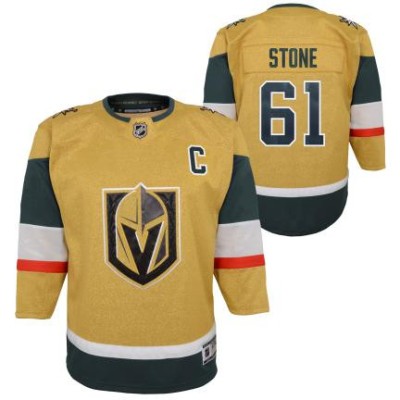 Vegas Golden Knights tricou de hochei pentru copii Mark Stone Premier Home - L/XL foto