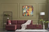 Cumpara ieftin Coltar stanga extensibil Fly Rosu 210x80x280 cm
