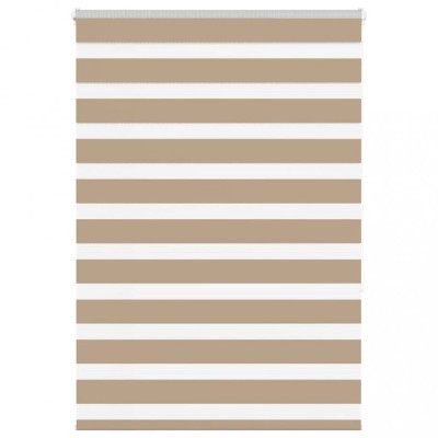 Jaluzea tip zebra 115x150 cm lățime țesătură 110,9 cm poliester foto