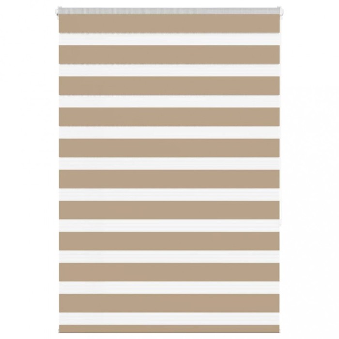 Jaluzea tip zebra 115x150 cm lățime țesătură 110,9 cm poliester