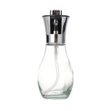 Sticla de ulei cu Pulverizator, Cyrax, Sticla pentru Lichide de Bucatarie, Otet, Sos, 16.7 x 5.2 cm, Volum 200 ml, Silver