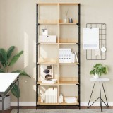 vidaXL Bibliotecă, stejar sonoma, 78,5x33x188,5 cm, lemn prelucrat 835260