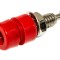 Conector soclu banană 3mm 5A roșu