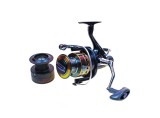 Mulineta Baitrunner Wind Blade J3-60FR, 10+1 Rulmenti, Tambur Aluminiu + Grafit, Frana Fata, Pescuit