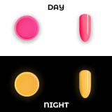 Pudră fluorescentă - Neon Roz, 2,5g