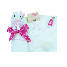 Trusou botez fetite Mini Bimbi Hello Kitty TMB-09, Multicolor foto