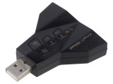 Card Extensie PC Audio Bluetooth 5.0 Stereo 7.1 USB 2.0 30m