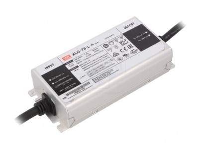 Alimentator LED 75W IP67 53-107VDC 0.35-1.05A foto