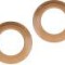Set 2 distantiere pentru difuzoare auto, 165mm, MDF, Audi -