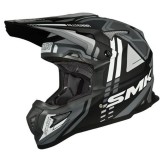 Casca cross/enduro SMK Allterra X-Sprint negru/gri/alb marime S