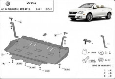 Scut motor metalic VW Eos 2006-2015 foto