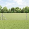 Gard din s&acirc;rmă sudată Argintiu 0.6 x 50 m Oțel