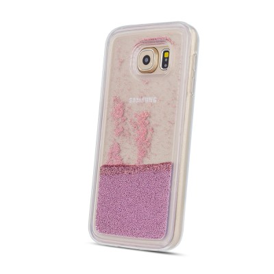 Husa TPU OEM Liquid Pearl pentru Huawei Y7 Prime (2018), Roz Aurie foto