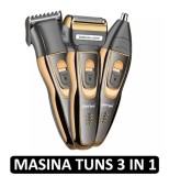 Cumpara ieftin Aparat de tuns multifunctional 3 in 1 cu acumulator,Geemy GM-595