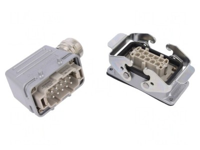 Conector HDC Tată Mamă 10 PIN PE Dimensiune E10 foto