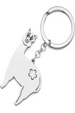 Breloc drăguț LONYOO cu alpaca și llama din oțel inoxidabil, cadou pentru femei și fete, pentru geantă sau chei de mașină
