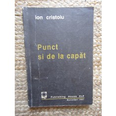 ION CRISTOIU - PUNCT SI DE LA CAPAT