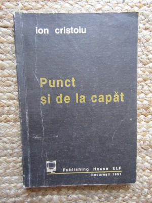 ION CRISTOIU - PUNCT SI DE LA CAPAT foto