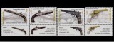 RO 2008 LP 1794a &quot;Arme de foc din Muzeul Nat. Militar&quot;, serie cu tabs , MNH