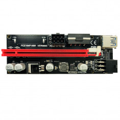 Riser 009s USB 3.0 Mining PCI-e, garantie, factura, contacte aurite foto