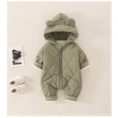 Combinezon kaky din fas (Marime Disponibila: 9-12 luni (Marimea 20