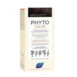 Cumpara ieftin PHYTO Phytocolor Vopsea Permanentă 4.77 Șaten Intens 50ml
