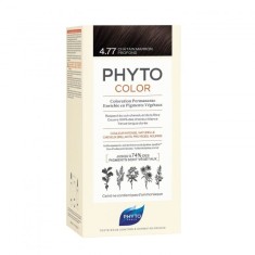 PHYTO Phytocolor Vopsea Permanentă 4.77 Șaten Intens 50ml