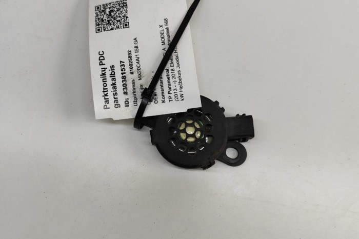 Difuzor senzor de parcare PDC TESLA MODEL X 2018 OEM: 1054113-00-A,B0302654 30381537