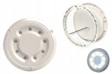 Lampa Auto Interior LED 12/24V, 9 LED, 510/1650lm, 5000K, 12W, IP65, Plafoniera Incastrata