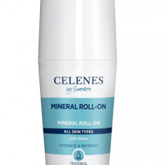 Deodorant roll on mineral pentru toate tipurile de piele Thermal, 75ml, Celenes