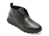 Ghete GEOX negre, U56BYB, din piele naturala