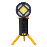 Lanterna proiector LED cu 5 moduri iluminat, suport trepied si maner detasabil