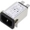 Conector AC 4A 250VAC IEC 60320