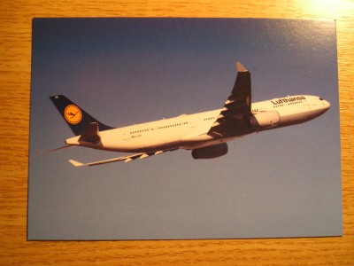 QW28 - Tematica aviatie 1 - Lufthansa - Airbus A330 - 300 foto