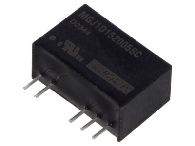 Convertor DC/DC 1W 15V la 20V/-5V SIP THT foto