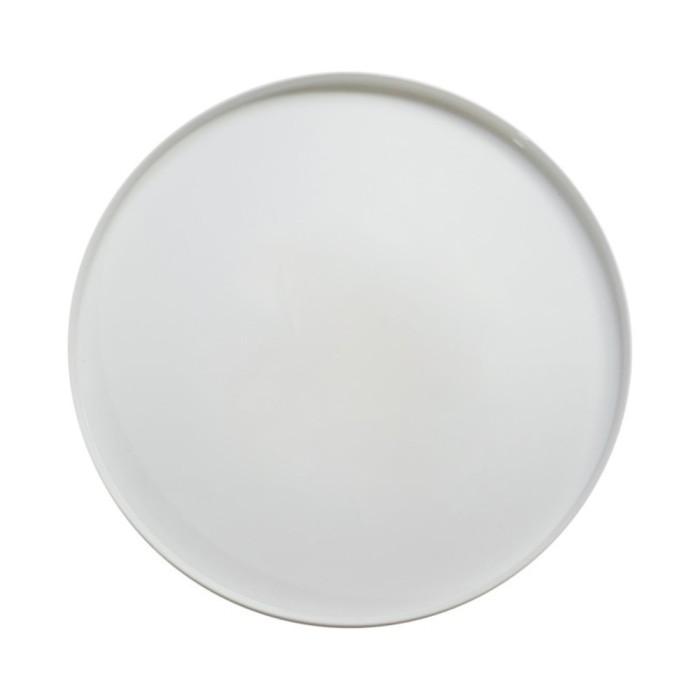 Platou rotund Bormioli Grangusto, opal, alb, 32 cm
