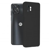 Cumpara ieftin Husa Motorola Moto G Power 5G Silicon Negru Slim Mat cu Microfibra SoftEdge, Techsuit