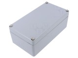 Carcasa universala SPELSBERG ALR-2212-L, Aluminiu, IP66, Gri, 120x220x81mm, IK09, Sina DIN inclusa